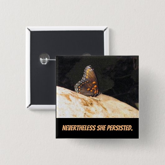 Toch hield ze Button aan (Voorkant /achterkant)