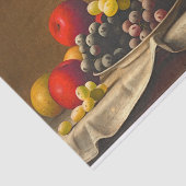 Toch leven, appels, druiven, ontkoppeling van frui tissuepapier (Detail)