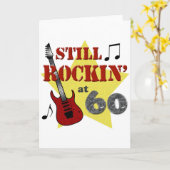 Toch Rockend Op 60 Kaart (Gele Bloem)