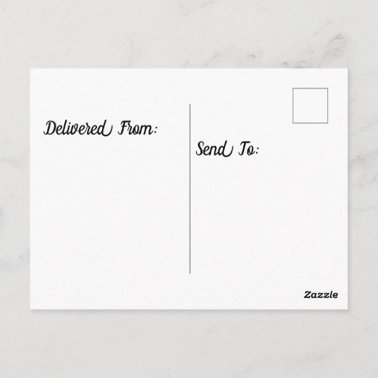 Toco Toucan Briefkaart (Achterkant)