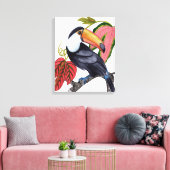 Toco Toucan Canvas Afdruk (Insitu (Woonkamer))