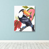 Toco Toucan Canvas Afdruk (Insitu (Houten vloer))
