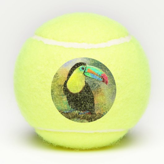 Toco Toucan Tennisballen (Achterkant)
