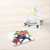 Toco Toucan Vierkante Kartonnen Onderzetter (Insitu)