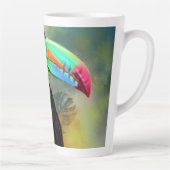 Toco tropical Toucan Bird Latte Mug (Droite)