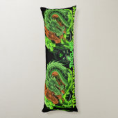 TOCOCLAWS Corps de Coussin Dragon Cyber à Trois Tê (Dos (Vertical))
