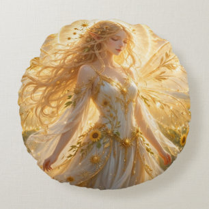 TOCOCLAWS Kristal Amethyst Fee Fantasie Engel Rond Kussen
