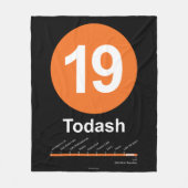 Todash Fleece Deken (Voorkant)