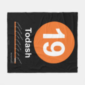 Todash Fleece Deken (Voorkant (Horizontaal))