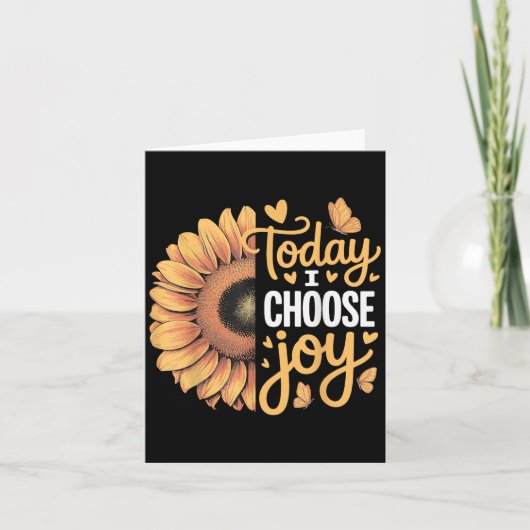 Today I Choose Joy  Kaart (Voorkant)