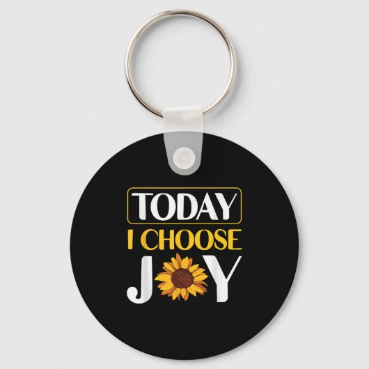 Today I Choose Joy  Sleutelhanger (Voorkant)