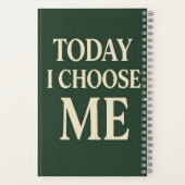 Today I Choose Me – Minimalist Self-Care Journal (Verso)