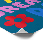 Today Is A Great Day Motivational Quotes Optimisti Poster (Hoek)