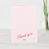 Today We Are Together folded invitation card (Dos)