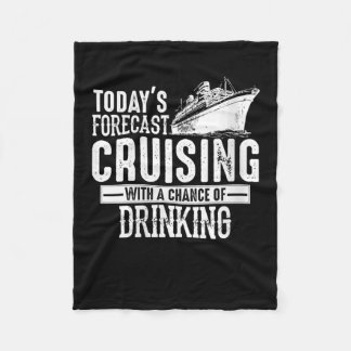 Todays Forecast cruise met de mogelijkheid van Dri Fleece Deken