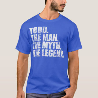 Todd Achternaam Todd Achternaam Todd Achternaam T T-shirt