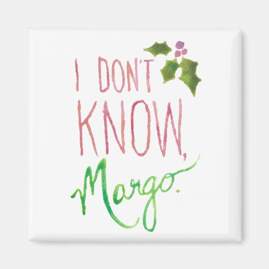 Todd Holiday Magnet Magneet (Voorkant)