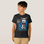 Todd Parr -  witte hond T-shirt (Voorkant volledig)