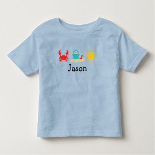 Toddler Boys Waterverf Beach Trio T-Shirt
