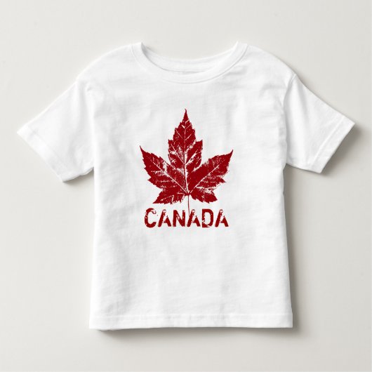 Toddler Cool Canada T-shirt Retro Souvenir (Devant)