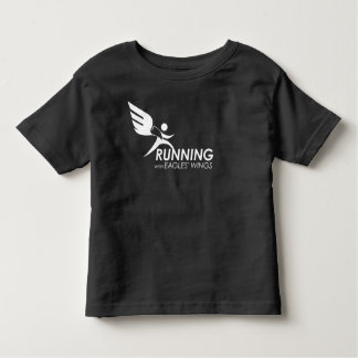 Toddler Dark T-shirt: Het lopen met de vleugels va Kinder Shirts