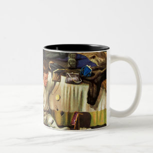 Toddler Empties Purses Tweekleurige Koffiemok