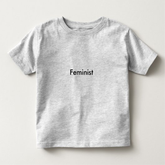 Toddler Feminist T-shirt (Voorkant)