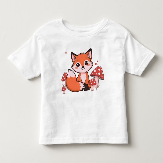 Toddler Fine Jersey T-Shirt (Cute Design) (Devant)