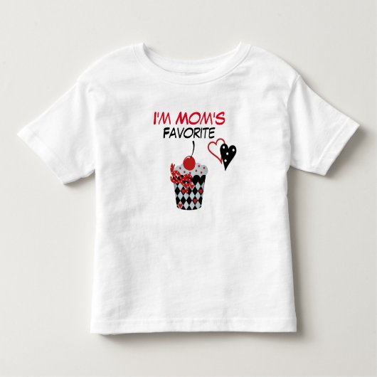 Toddler Fine Jersey T-Shirt van mama (Voorkant)