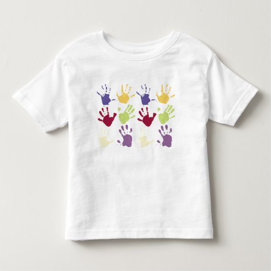 Toddler Handprint Shirt (Voorkant)