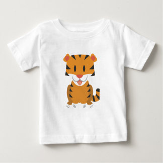 Toddler Long Sleeve T-Shirt met cartoon tijger