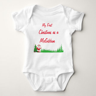 Toddler Mijn eerste kerstpak Romper