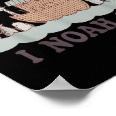 Toddler Need An Ark I A Noah Guy Funny Christian K Poster (Hoek)