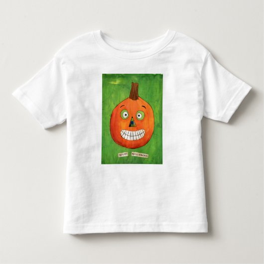 Toddler Pumpkin T-shirt (Voorkant)