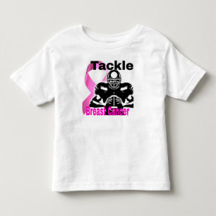 Toddler Tackle Breast Cancer Shirt