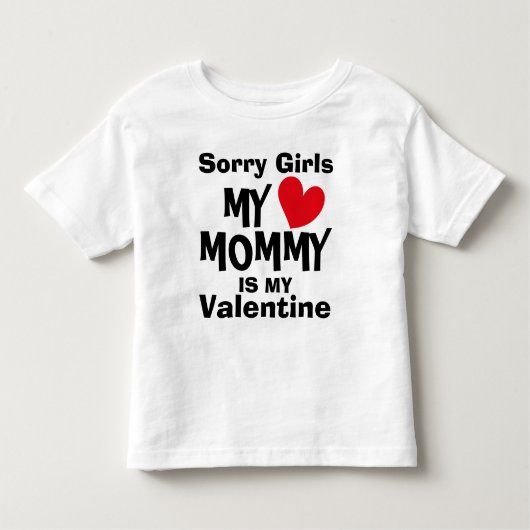 Toddler Valintine T-Shirt (Voorkant)