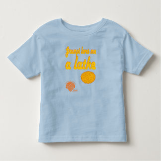 Toddlers' Hanukkah Shirt - "Grumpi loves me..."