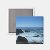 Todd's Point in Fort Bragg, Californië Magneet (Voorkant / Achterkant)