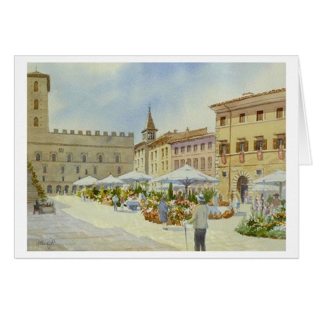 Todi Flower Market (Voorkant Horizontaal)
