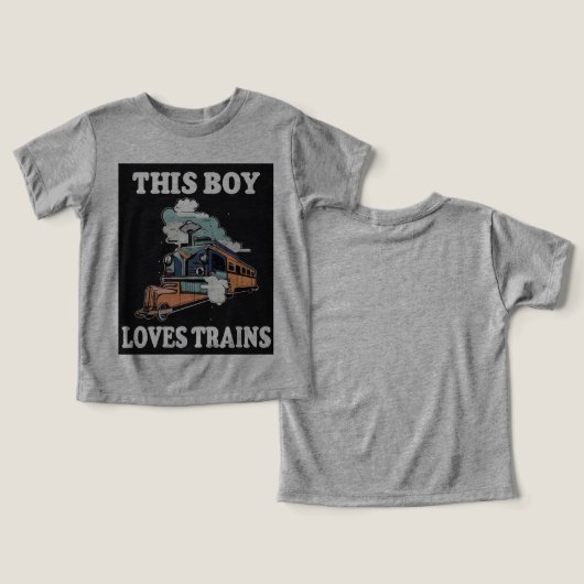 TODLER TSHIRT (Design Recto & Verso)