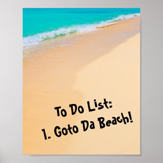Todo List poster (Voorkant)