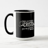 Todo lo puedo en Cristo Mug 11 oz (Gauche)