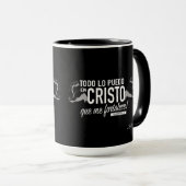 Todo lo puedo en Cristo Mug 11 oz (Devant droit)
