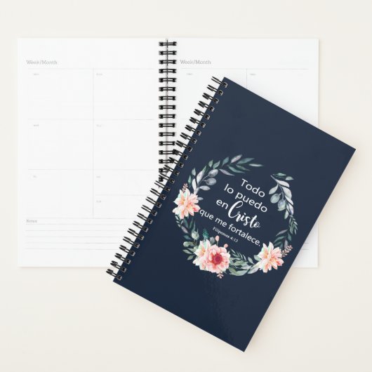 TODO LO PUEDO EN CRISTO QUE ME FORTALECE PLANNER (Display)