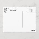 Todra Gorge, Marokko - Briefkaart (Achterkant)