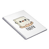 Toe-fu Grappige Tofu Grappen Notitieboek (Rechterzijde)
