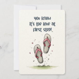 Toe Love bij First Step: Voel de Sole-Mate Romance Kaart