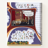 Toe’s Town Comic | Spiral Notebook Notitieboek (Achterkant)