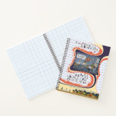 Toe’s Town Comic | Spiral Notebook Notitieboek (Binnen)