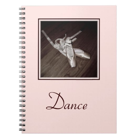 'Toe Shoes' Spiral Notitieboek / Dagboek (Voorkant)